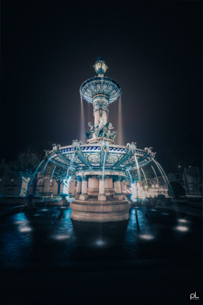 La fontaine de la place de l'Hôtel de Ville, Limoges